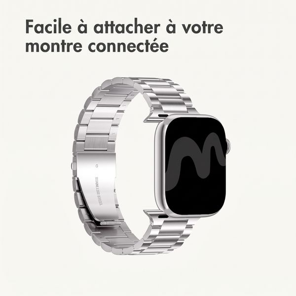 imoshion Bracelet acier Apple Watch | 38/40/41/42 mm - Argent