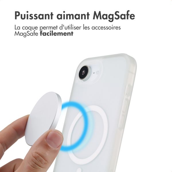 imoshion Coque Color Guard avec MagSafe Apple iPhone 17e / 16e - Blanc