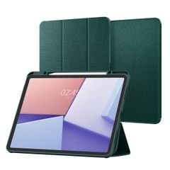 Spigen Coque tablette Urban Fit Apple iPad Air 13 pouces (2026) M4 / (2025) M3 / (2024) M2 - Midnight Green