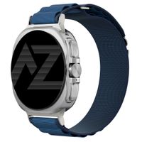 Accezz Bracelet en nylon Alpine Samsung Galaxy Watch Ultra 2 (2026) / Ultra (2024/2025) - Dark Blue
