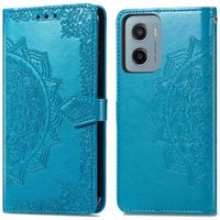 imoshion Etui de télephone Mandala Motorola Moto G05 / E15 - Turquoise