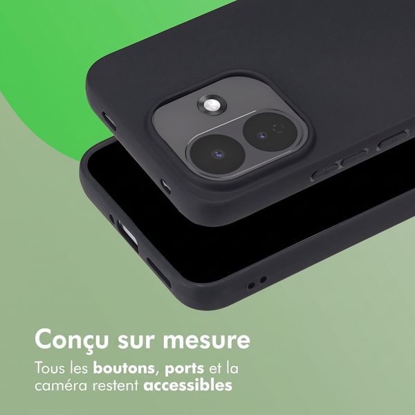 imoshion Coque Couleur Xiaomi Redmi Note 17 Pro - Noir