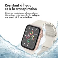 imoshion Bracelet Athletic en silicone Apple Watch | 44/45/46/49 mm - Starlight