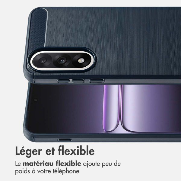 imoshion Coque Brushed OnePlus Nord 5 - Bleu foncé