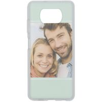 Concevez votre propre coque transparente Xiaomi Poco X3 (Pro) - Transparent