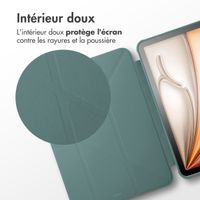 imoshion Coque tablette Origami Apple iPad Pro 11 (2025) M5 / (2024) M4 - Vert foncé