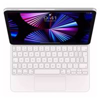 Apple Magic Keyboard Apple iPad Air 11 pouces (2026) M4 / (2025) M3 / (2024) M2 / Air 5 (2022) / Air 4 (2020) / Pro 11 (2018/2020/2021/2022) - QWERTY / NL - Blanc