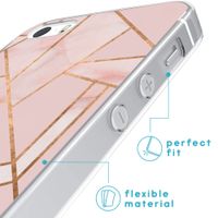 imoshion Coque Design Apple iPhone SE (2016) / 5 / 5s - Pink Graphic