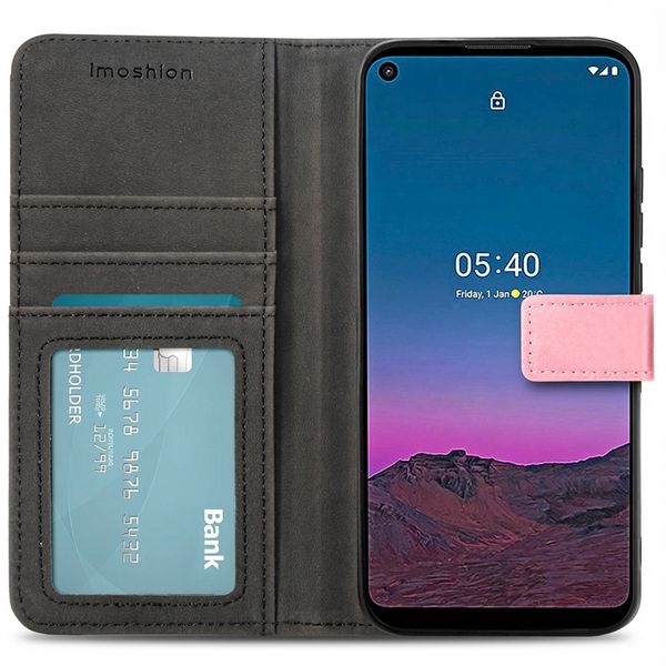 imoshion Étui de télephone portefeuille de luxe Nokia 5.4 - Rose