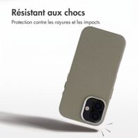Accezz Coque arrière Mesh avec MagSafe Apple iPhone 16 - Gris foncé