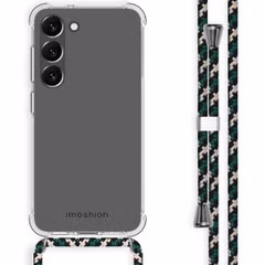 imoshion Coque arrière transparente avec cordon Samsung Galaxy S23 Plus - Green Multi Color