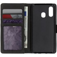 imoshion Étui de télephone portefeuille de luxe Samsung Galaxy A40 - Noir