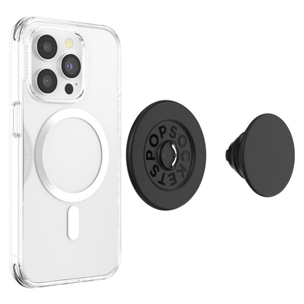 PopSockets PopGrip MagSafe Round - Noir