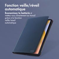 Accezz Coque tablette Classic Samsung Galaxy Tab S6 Lite (2020/2022/2024)  - Bleu foncé