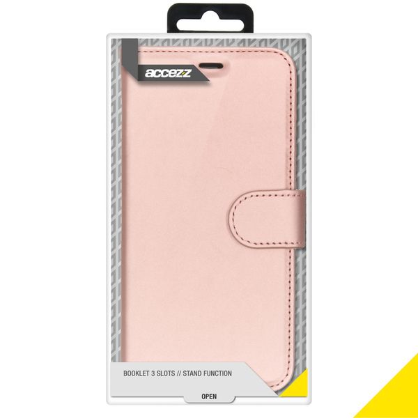 Accezz Étui de télephone Wallet Samsung Galaxy S20 Plus - Rose Doré