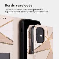 imoshion Étui de télephone portefeuille Design Apple iPhone 11 - Beige Graphic