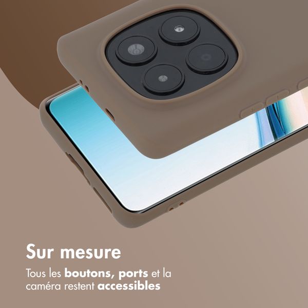 imoshion Coque Couleur Xiaomi Redmi Note 15 (5G) - Marron