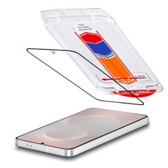 Accezz Protecteur d'écran en verre trempé + Applicateur Samsung Galaxy S25 Edge