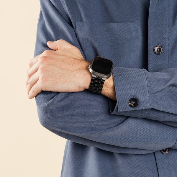 imoshion Bracelet acier Apple Watch | 38/40/41/42 mm - Noir