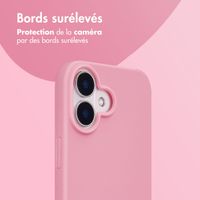 imoshion Coque Couleur Apple iPhone 16 - Bubblegum Pink