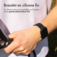 imoshion Bracelet Athletic en silicone Apple Watch | 44/45/46/49 mm - Noir