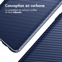 imoshion Coque silicone Carbon Samsung Galaxy S23 - Bleu