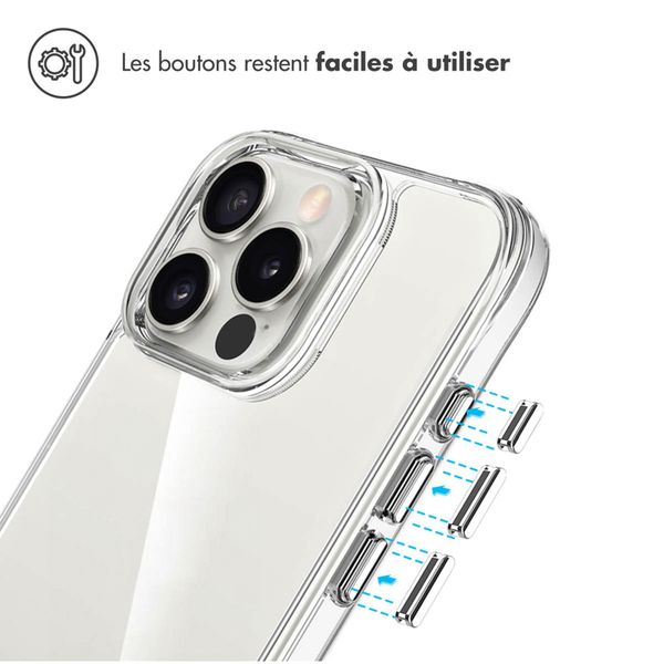 imoshion Coque Rugged Air Apple iPhone 16 Pro Max - Transparent