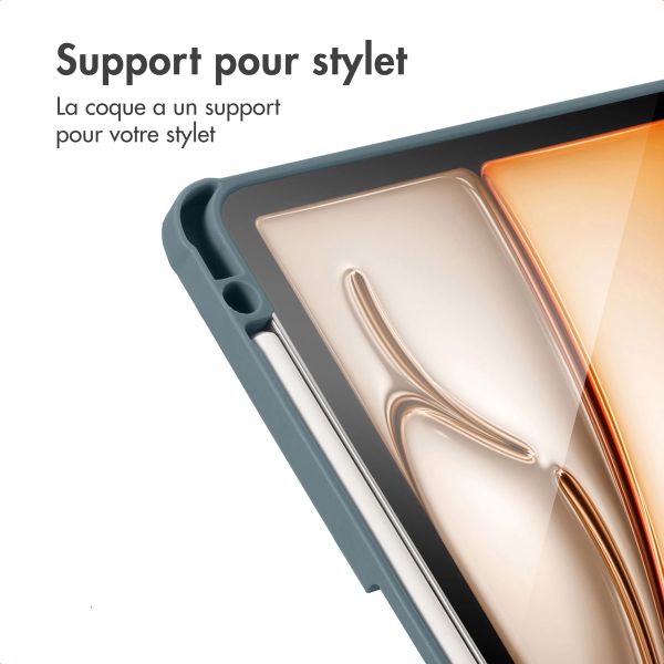 imoshion Coque tablette Origami Apple iPad 11 (2025) 11 pouces A16 / iPad 10 (2022) 10.9 pouces - Vert foncé