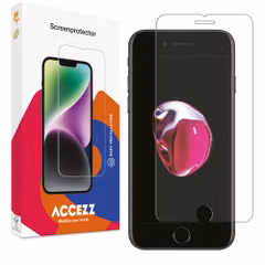 Accezz Protection d'écran en verre trempé Apple iPhone SE (2022 / 2020) / 8 / 7 / 6(s)