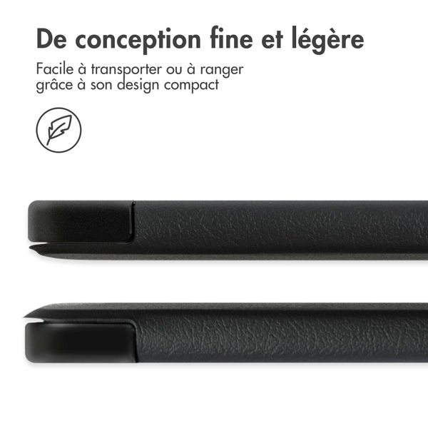 imoshion Coque tablette Trifold Apple iPad Air 11 pouces (2026) M4 / (2025) M3 / (2024) M2 / Air 5 (2022) / Air 4 (2020) - Noir