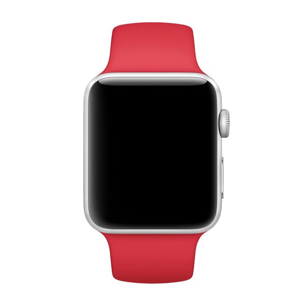 Apple Bracelet Sport Apple Watch | 38/40/41/42 mm - Taille S/M/L - Rouge