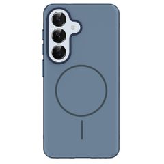 imoshion Coque arrière Color avec Thin MagSafe Ring Samsung Galaxy S25 - Bleu foncé