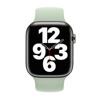 Apple Bracelet Boucle unique en Silicone Apple Watch | 38/40/41/42 mm - Taille 8 - Mineral Green