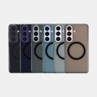 Accezz Lite coque arrière avec MagSafe Samsung Galaxy S26 - Smokey Clear