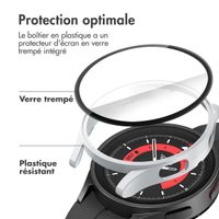 imoshion Coque rigide à couverture complète Samsung Galaxy Watch 4 - 44 mm - Argent