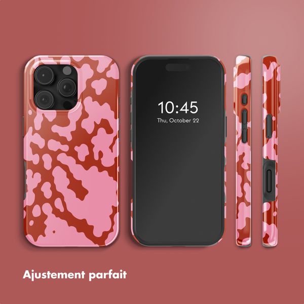 Selencia Coque arrière Vivid avec MagSafe Apple iPhone 16 Pro - Moo’d Blush Pink