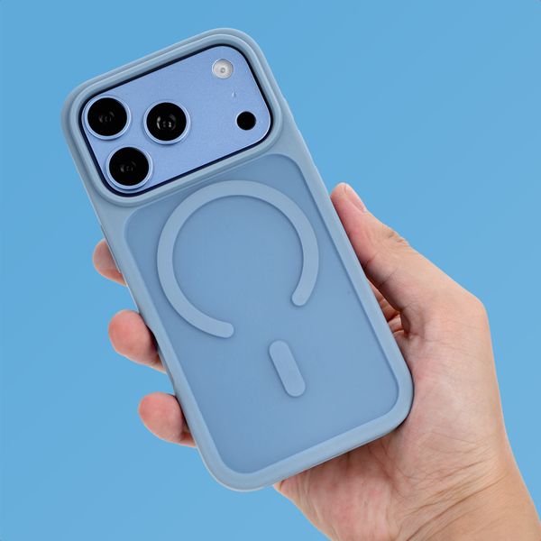 imoshion Coque Color Guard avec MagSafe Apple iPhone 18 Pro Max / 17 Pro Max - Bleu clair
