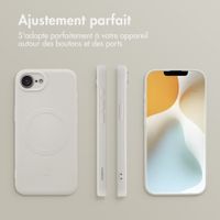imoshion Coque Couleur avec MagSafe Apple iPhone 17e / 16e - Beige