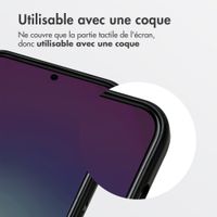 Accezz Protection d'écran en verre trempé avec filtre de confidentialité + Applicateur Samsung Galaxy A57 (5G)