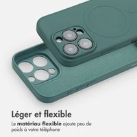 imoshion Coque Couleur avec MagSafe Apple iPhone 16 Pro - Vert foncé
