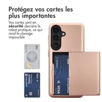 imoshion Coque arrière avec porte-cartes Samsung Galaxy S26 Plus - Rose Gold