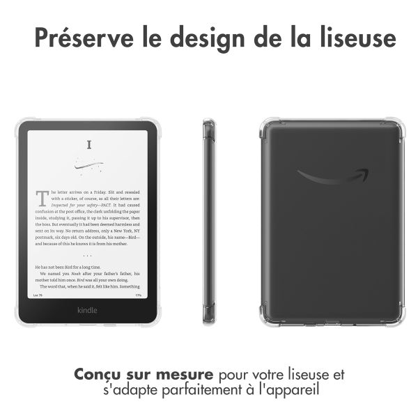 imoshion Coque Clear Amazon Kindle Paperwhite (2024) / Paperwhite Signature Edition (2024) / Colorsoft (2024) / Colorsoft Signature Edition (2024) - Transparent