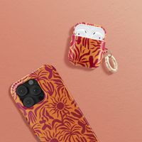 Selencia Coque Vivid  Apple Airpods 1 / 2 - Tropical Vibes Apricot