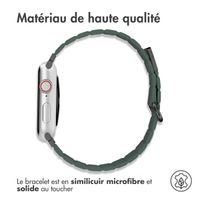 imoshion Bracelet en cuir magnétique Apple Watch | 38/40/41/42 mm - Vert