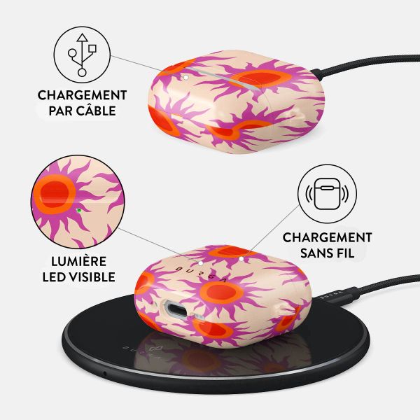 Burga Coque rigide Apple AirPods 4 - Sunset Glow