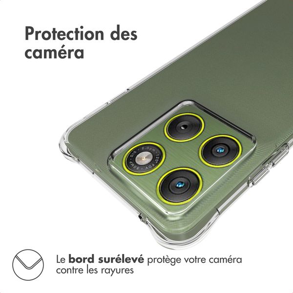 imoshion Shockproof Case Motorola Edge 70 - Transparent
