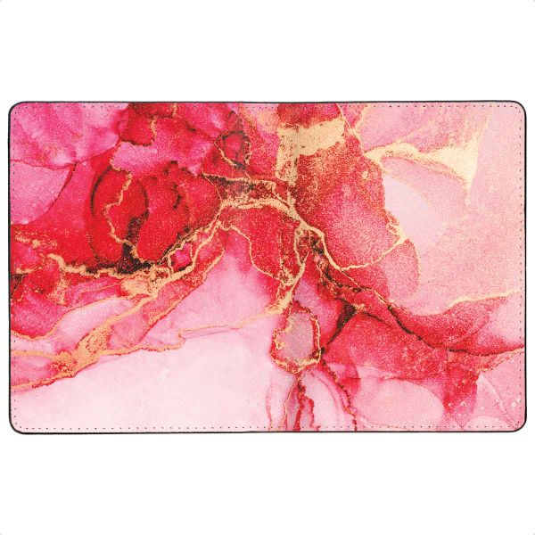 Selencia Étui passeport - Protège-Passeport en similicuir - Rosy Marble