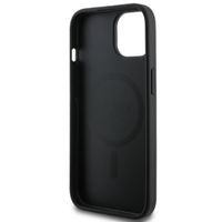 Guess Coque 4G Metal Logo MagSafe Apple iPhone 15 - Noir