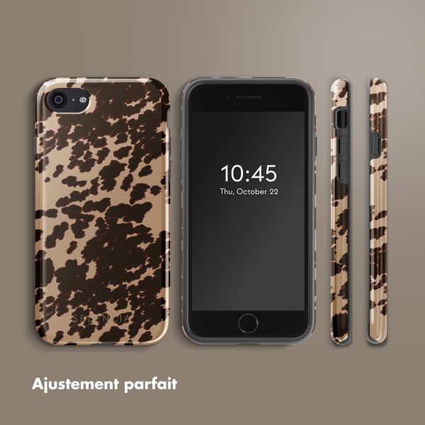 Selencia Coque arrière Vivid Apple iPhone SE (2022 / 2020) / 8 / 7 - Country Moo'd