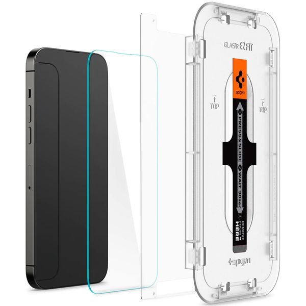 Spigen Protection d'écran en verre trempé GLAStR Fit 2 Paquets + Applicator Apple iPhone 14 Pro
